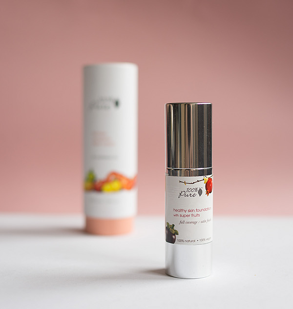 Hochwertige Naturkosmetik - Healthy Skin Foundation mit Super Fruits und SPF 20 