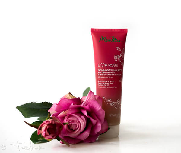 Naturkosmetik - Bio-Schlankheits-Körperpeeling L'or Rose von Melvita