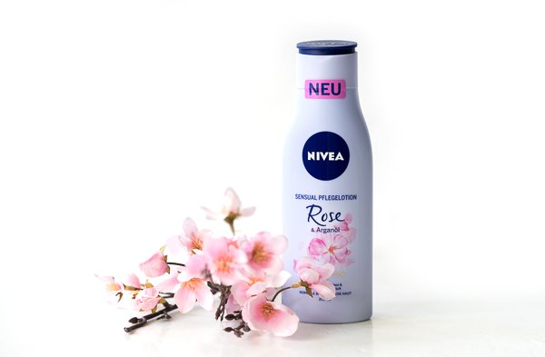 Nivea Sensual Pflegelotion - Rose & Arganöl