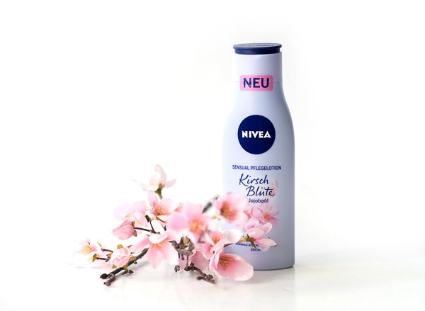 Nivea Sensual Pflegelotion - Kirschblüte & Jojobaöl