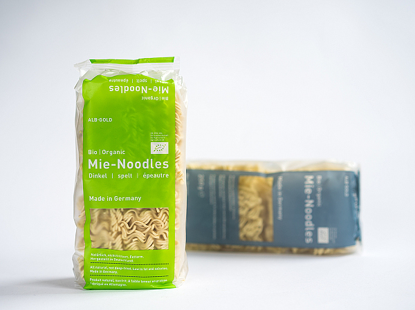 Degustabox Mai 2014 - ALB-GOLD - Bio Mie-Noodles und Mie-Noodles Dinkel 