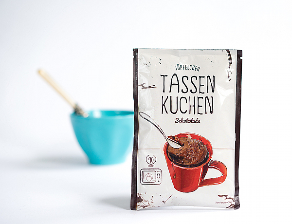 Degustabox Mai 2014 - Tüpfelchen - Tassenkuchen 