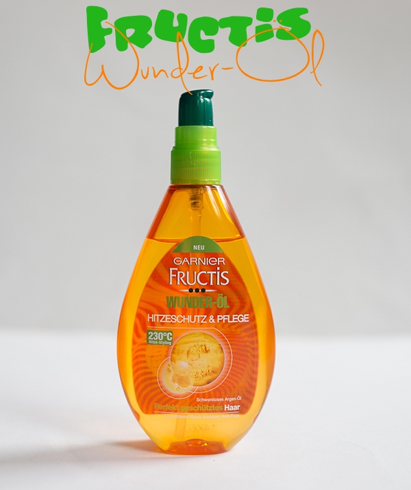 Garnier Fructis Wunder Ol Hitzeschutz Und Pflege Fur Das Haar Die Testbar Schonheit Anti Aging Kosmetik Reviews Gewinnspiele