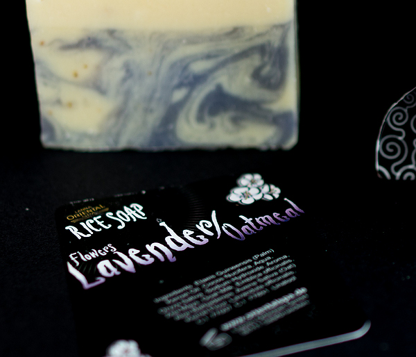 Lanna Oriental Spa Blockseife Lavendel-Ziegenmilch