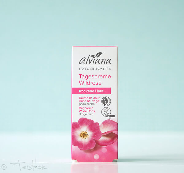 Naturkosmetik - alviana Tagescreme Bio-Wildrose und Pflanzenölseife Milch & Honig