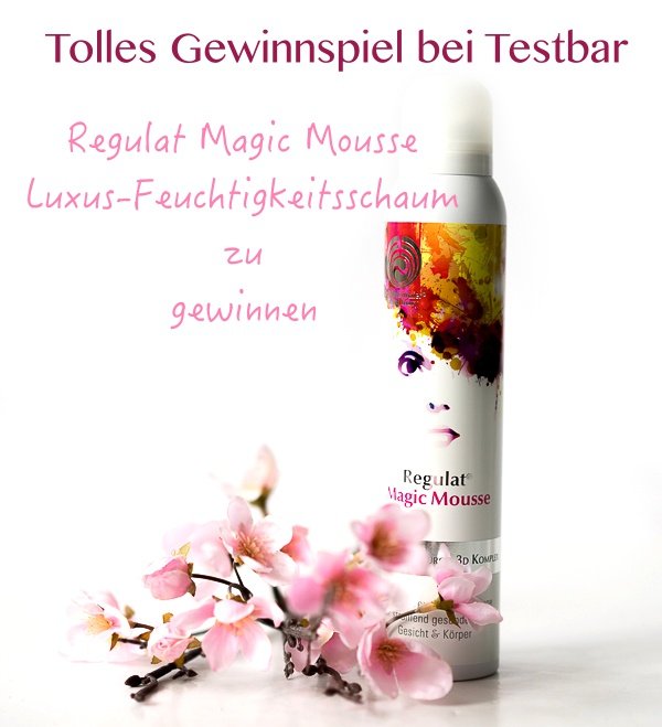 Gewinnspiel - Regulat Magic Mousse – Luxus-Feuchtigkeitsschaum