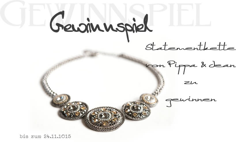 Gewinnspiel - SUN QUEEN NECKLACE Statementkette von Pippa & Jean