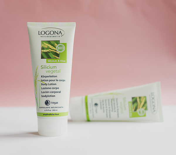 Pflegende Naturkosmetik von Logona - Silicium vegetal