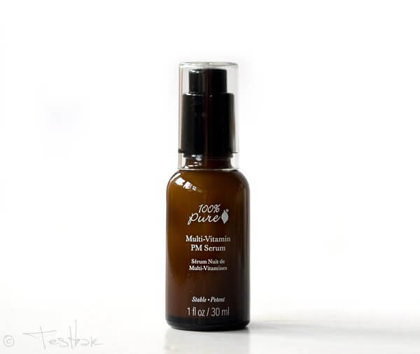 Naturkosmetik - Multi-Vitamin + Antioxidants Potent PM Serum - Nachtpflege von 100% Pure