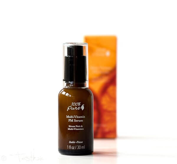 Naturkosmetik - Multi-Vitamin + Antioxidants Potent PM Serum - Nachtpflege von 100% Pure