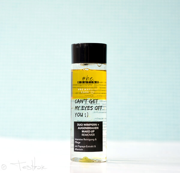 #b.e. Routine - Duo Wimpern und Augenbrauen Make-up Remover
