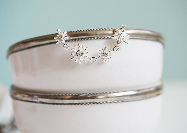 Geschenkideen - Snowflake Armband aus Silber 