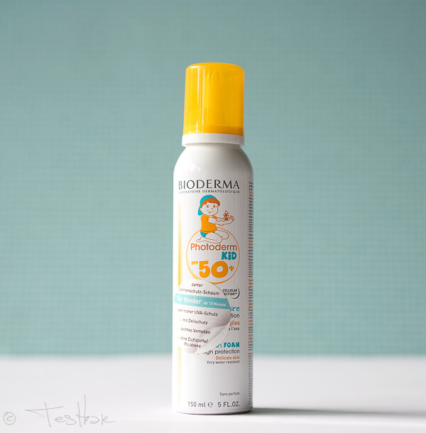 NEU: Photoderm KID Mousse - Sonnenschutz-Schaum für Kinder ab 12 Monaten mit SPF 50+ - Beugt Zellschäden und Sonnenallergie vor