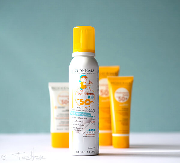 NEU: Photoderm KID Mousse - Sonnenschutz-Schaum für Kinder ab 12 Monaten mit SPF 50+ - Beugt Zellschäden und Sonnenallergie vor