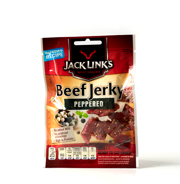 JACK LINK'S - Beef Jerky Peppered (25g)