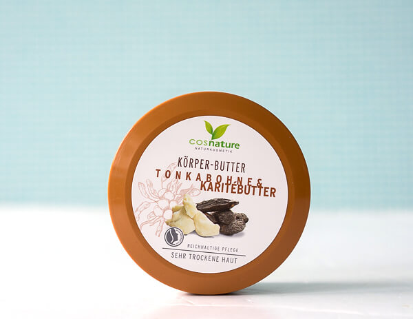 Cosnature Körperbutter Body Butter Tonkabohne & Karitébutter