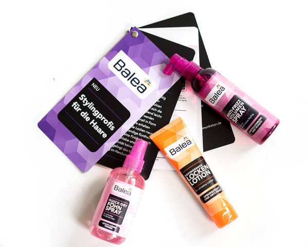 Haarkosmetik - Stylingprofis von Balea