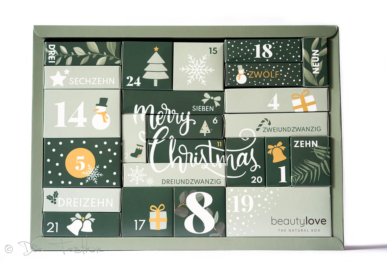 beautylove - The Natural Box - Adventskalender 2020 - Für Naturkosmetikfans und alle die es werden wollen 