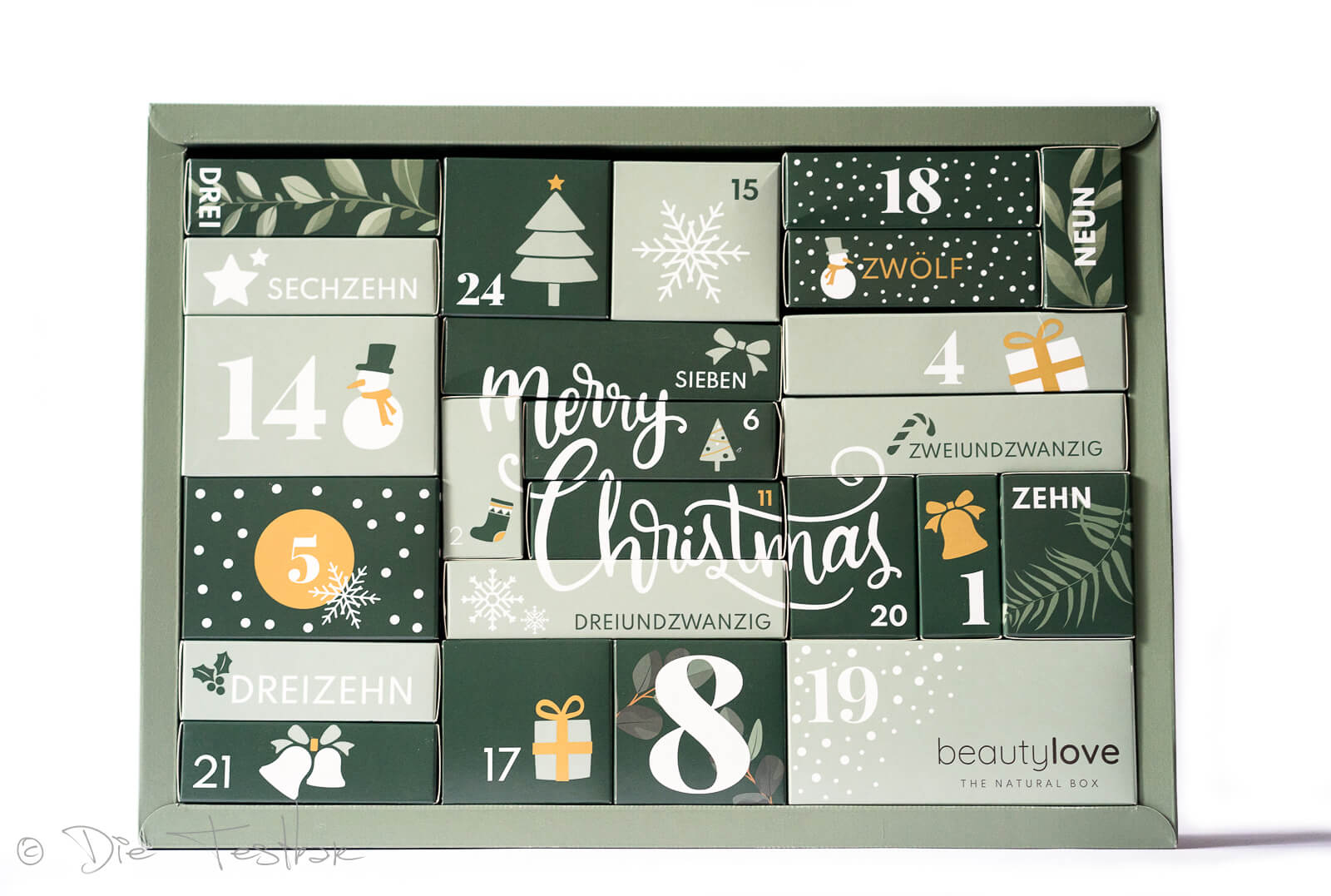 beautylove - The Natural Box - Adventskalender 2020 - Spannende Naturkosmetik aus der Green Beauty-Welt