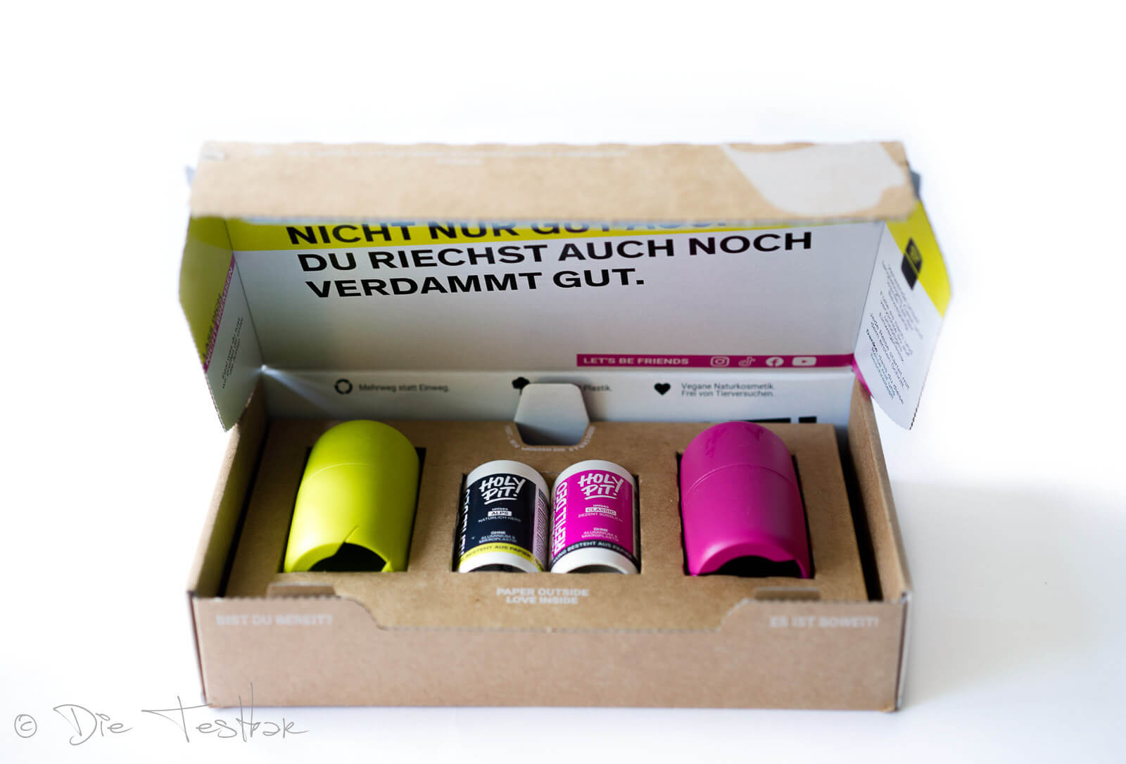 Gewinnspiel - Holy Pit das kluge Refill Deo - Die Revolution des Deos - 2 x 1 Doppelset YOLO Deo zu gewinnen 3