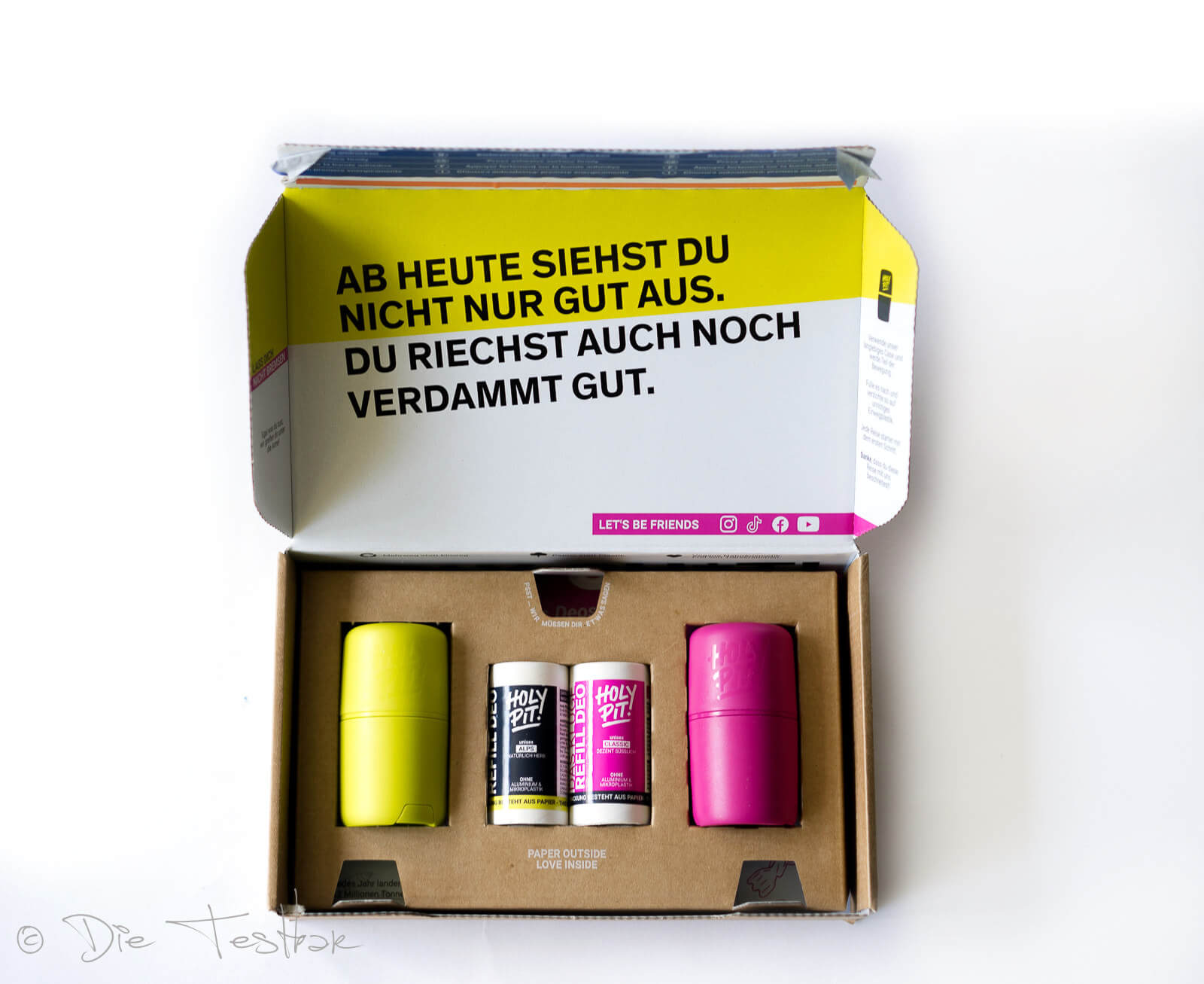 Gewinnspiel - Holy Pit das kluge Refill Deo - Die Revolution des Deos - 2 x 1 Doppelset YOLO Deo zu gewinnen 4