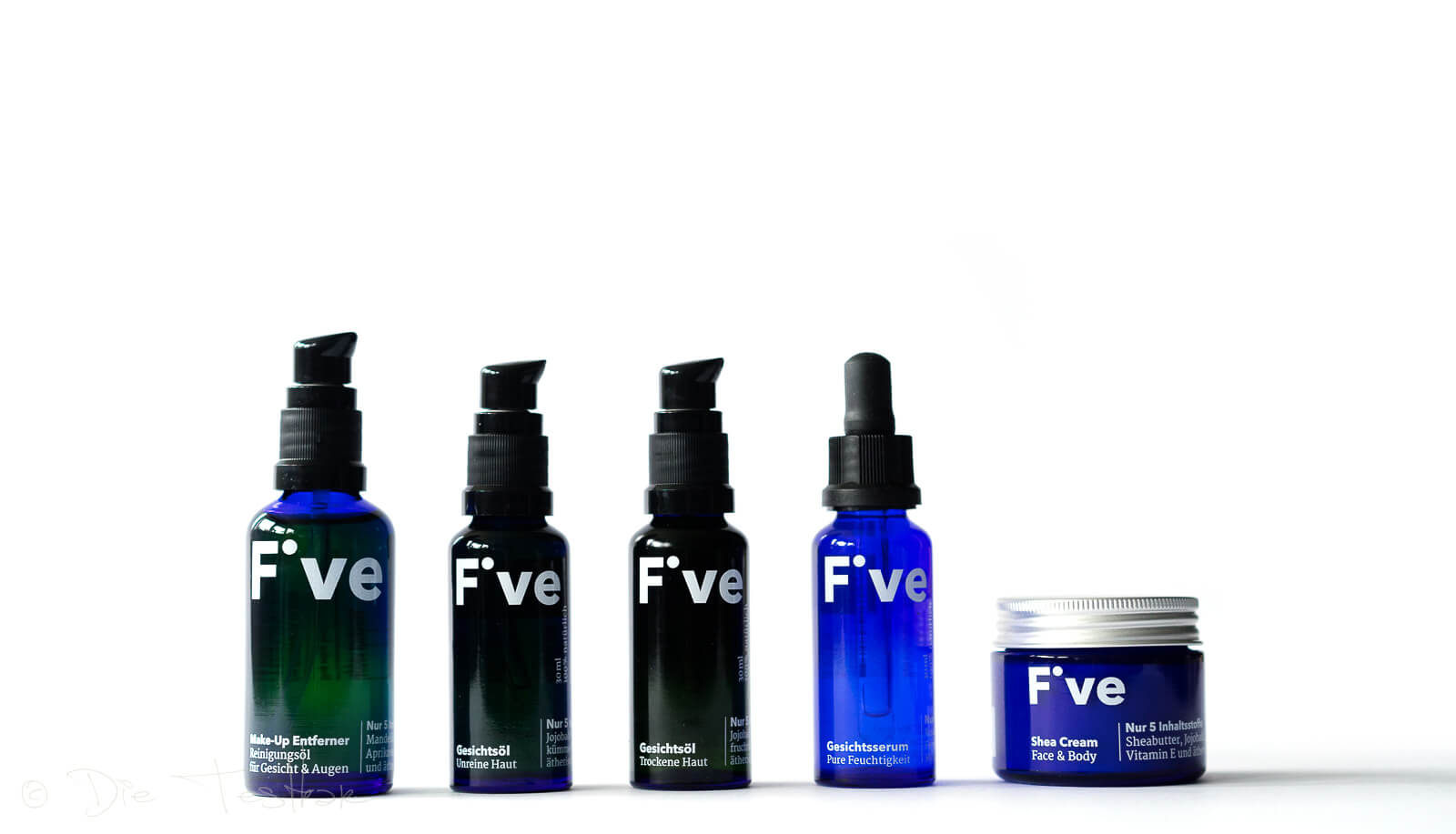 Bessere Hautbalance durch weniger Inhaltsstoffe mit der Naturkosmetik von Five Skincare