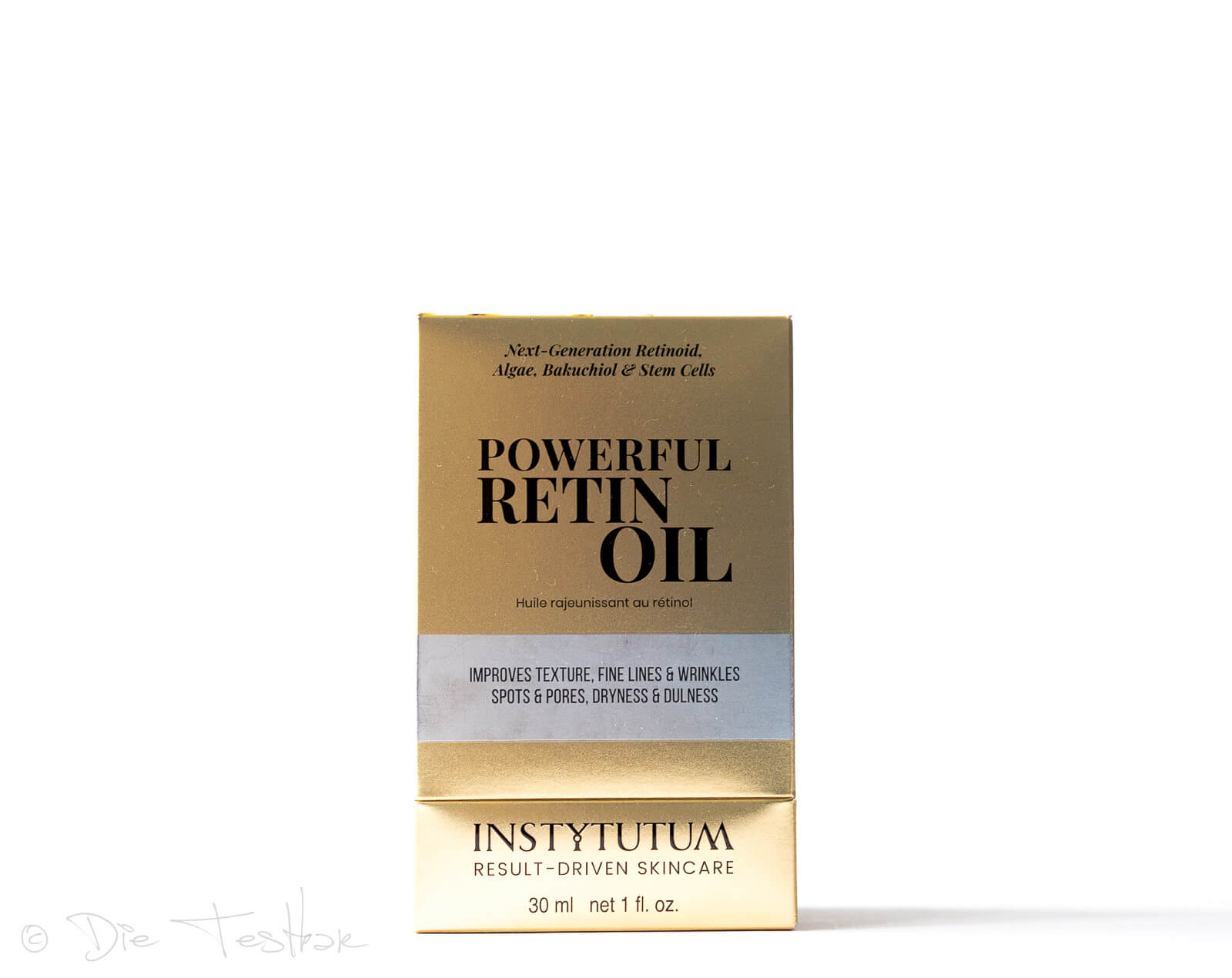 Powerful Retin Oil von Instytutum - Das reichhaltige goldene Öl mit Retinol