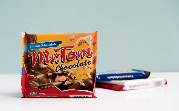MR. TOM - Chocolate Erdnussschokolade