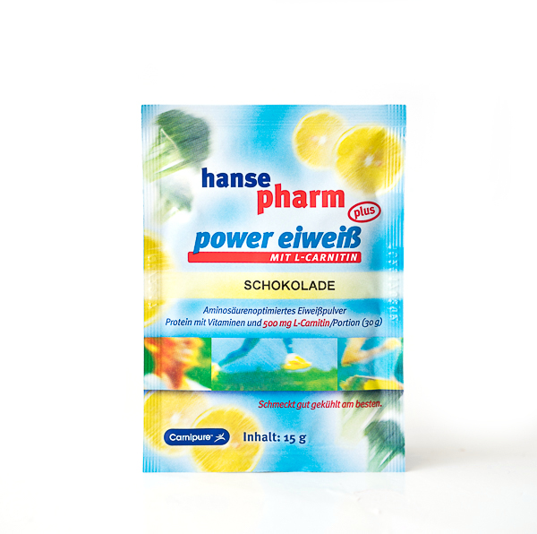 HANSEPHARM - Power Eiweiß plus Schoko Pulver