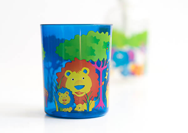 Ba­de­zim­mer­se­rie Zoo blau Kids