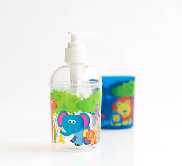 Ba­de­zim­mer­se­rie Zoo blau Kids