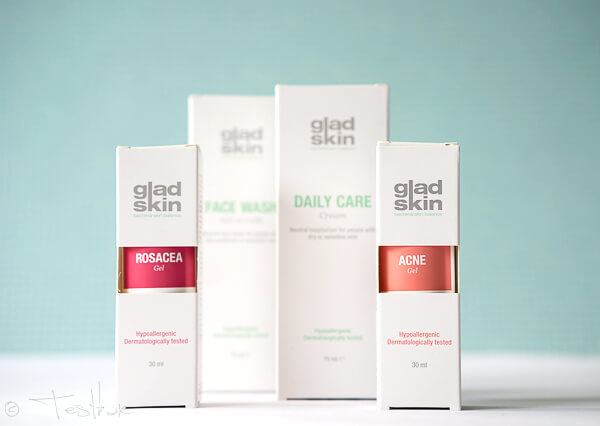 Gladskin die ganz besondere Hilfe und Pflege bei Akne und Rosacea