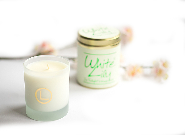  Lily Flame Duftkerzen im Glas - White Lily Parfumkerze