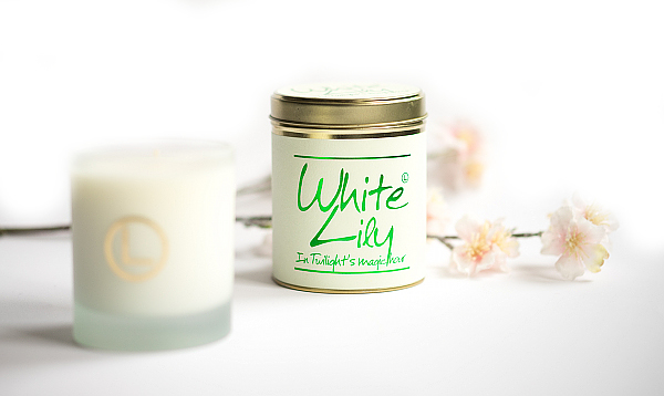  Lily Flame Duftkerzen im Glas - White Lily Parfumkerze