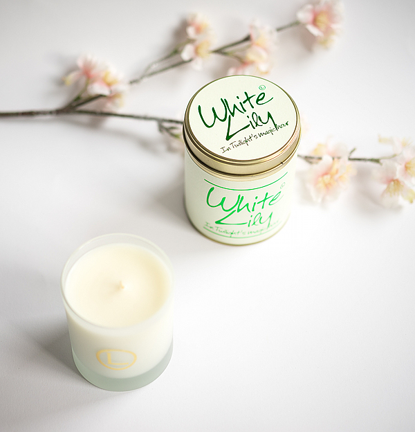  Lily Flame Duftkerzen im Glas - White Lily Parfumkerze