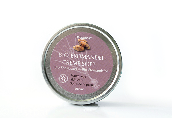 Bio Erdmandelcreme-Soft 15ml i. PE Tiegel + Umkarton