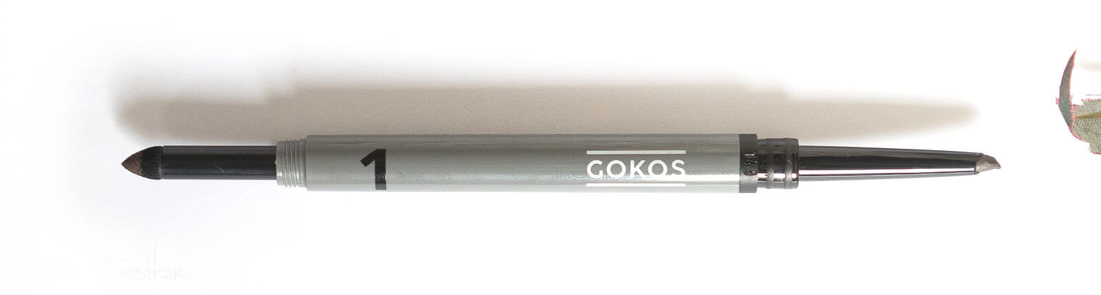 GOKOS BrowDuo 2in1: Duo-Augenbrauen-Stift mit Puder und Liner