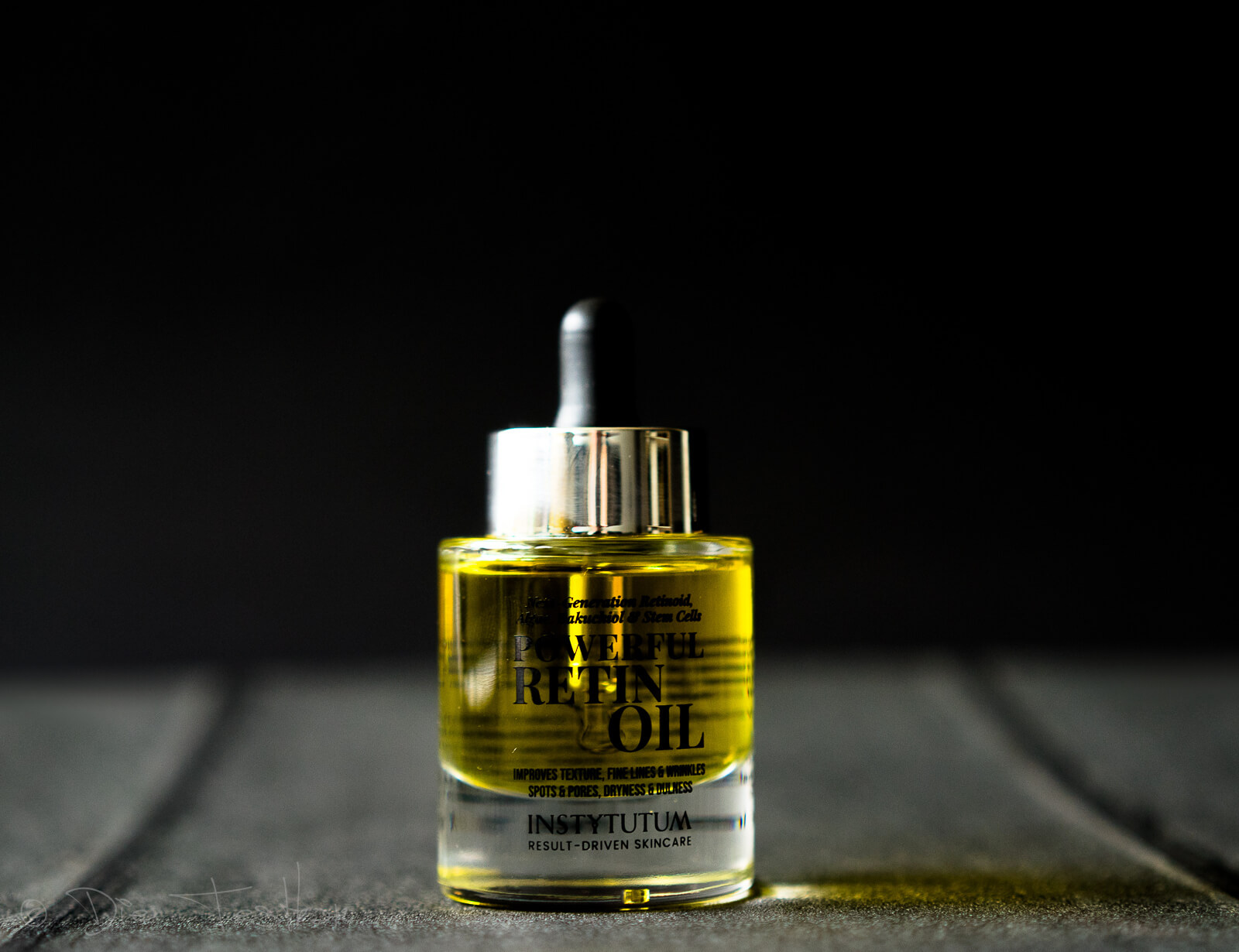 Powerful Retin Oil von Instytutum - Das reichhaltige goldene Öl mit Retinol