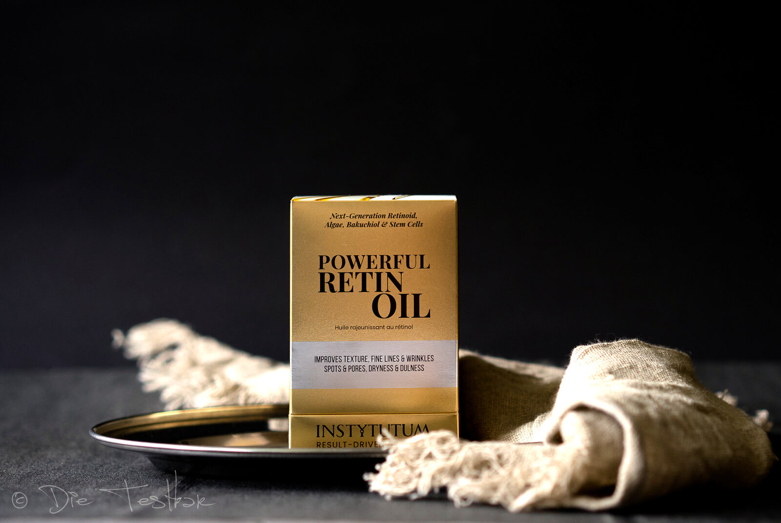 Powerful Retin Oil von Instytutum - Das reichhaltige goldene Öl mit Retinol