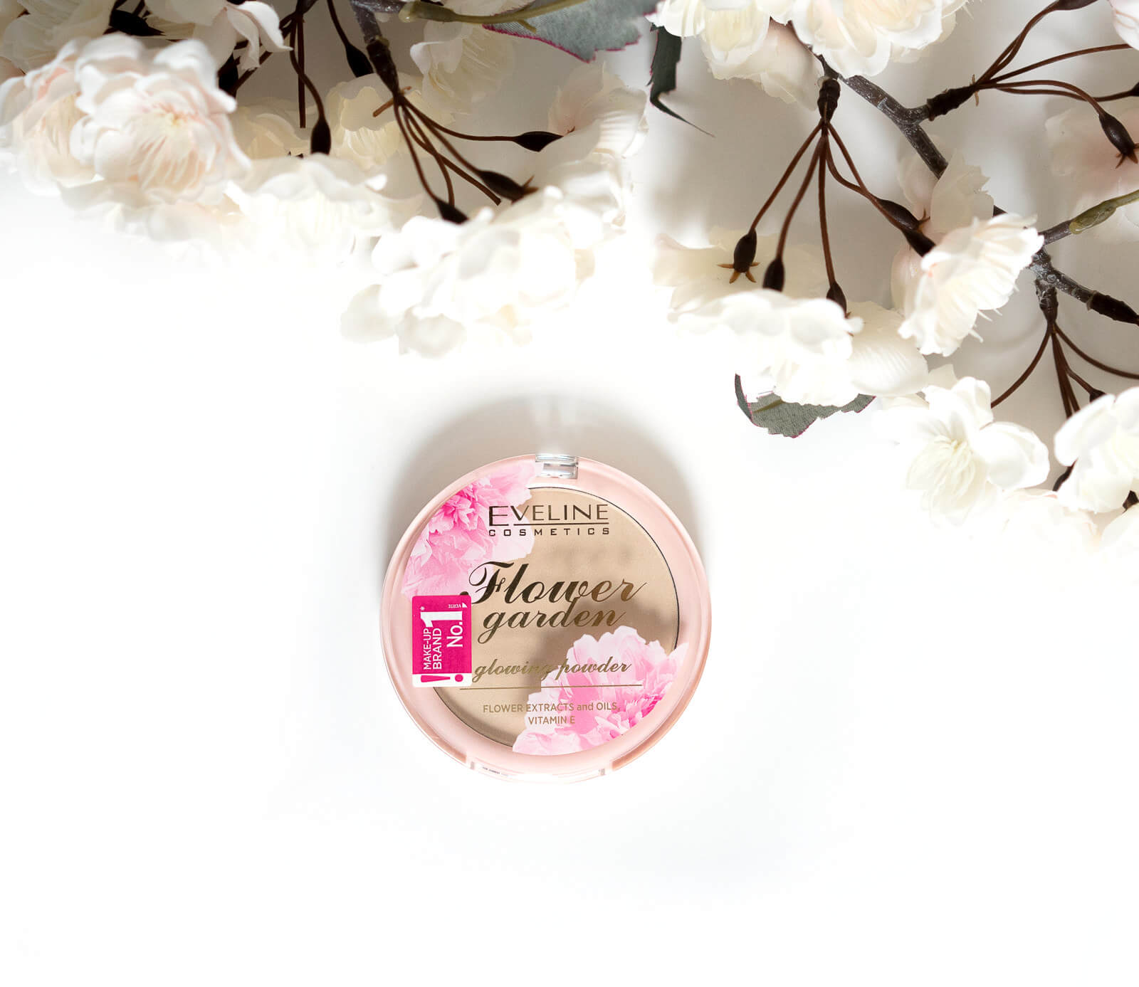 FLOWER GARDEN - Gepresster Leuchtpuder von Eveline Cosmetics