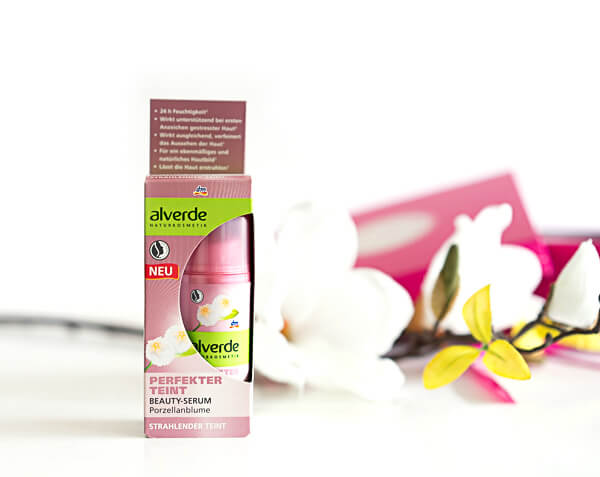 ALVERDE NATURKOSMETIK PERFEKTER TEINT BEAUTY SERUM PORZELLANBLUME