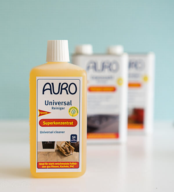 Pflege und Reinigung mit Auro