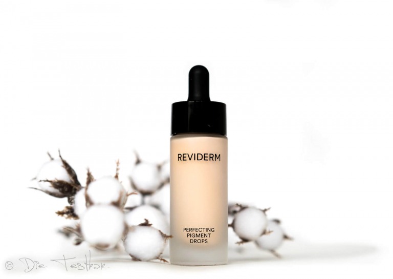 Perfecting Pigment Drops von Reviderm Sehr hochdeckende, flüssige Pigmente, die nach Bedarf in die gewünschte Pflege gemischt werden können