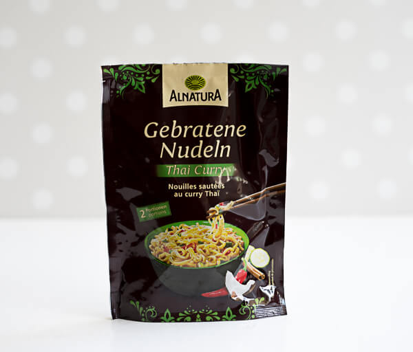 ALNATURA  Gebratene Nudeln Thai Curry