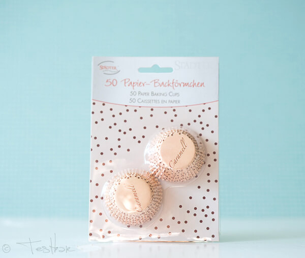 Städter GmbH - Papierbackförmchen Mini Caramell oder Chocolate