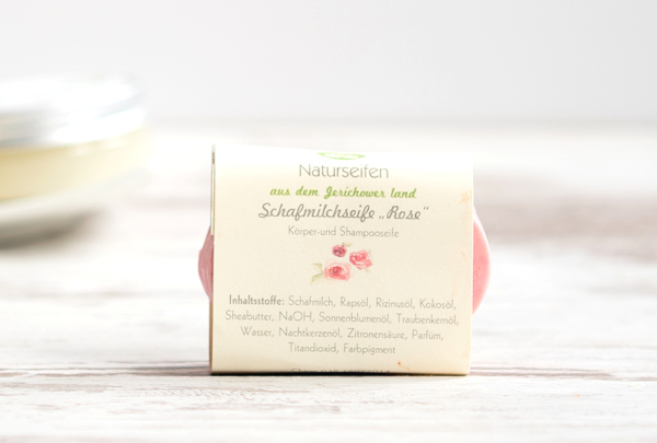 Schafmilchseife Rose