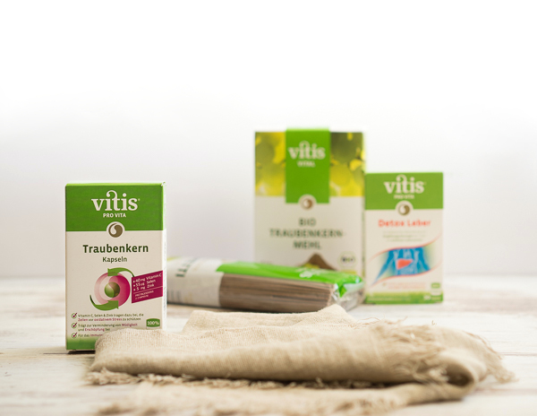 Traubenkernspezialitäten und Nahrungsergänzung von Vitis Naturkost 8 Traubenkern-Kapseln