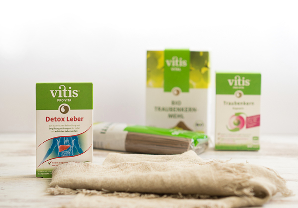 Traubenkernspezialitäten und Nahrungsergänzung von Vitis Naturkost 9 Detox Leber