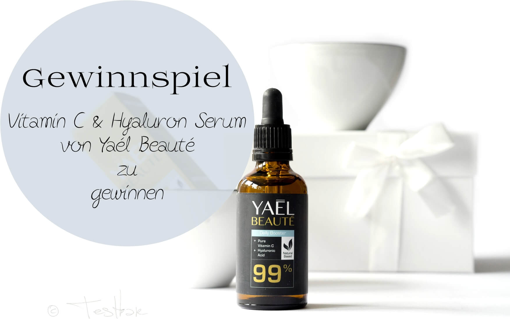 Gewinnspiel - Vitamin C & Hyaluron Serum von Yaél Beauté zu gewinnen