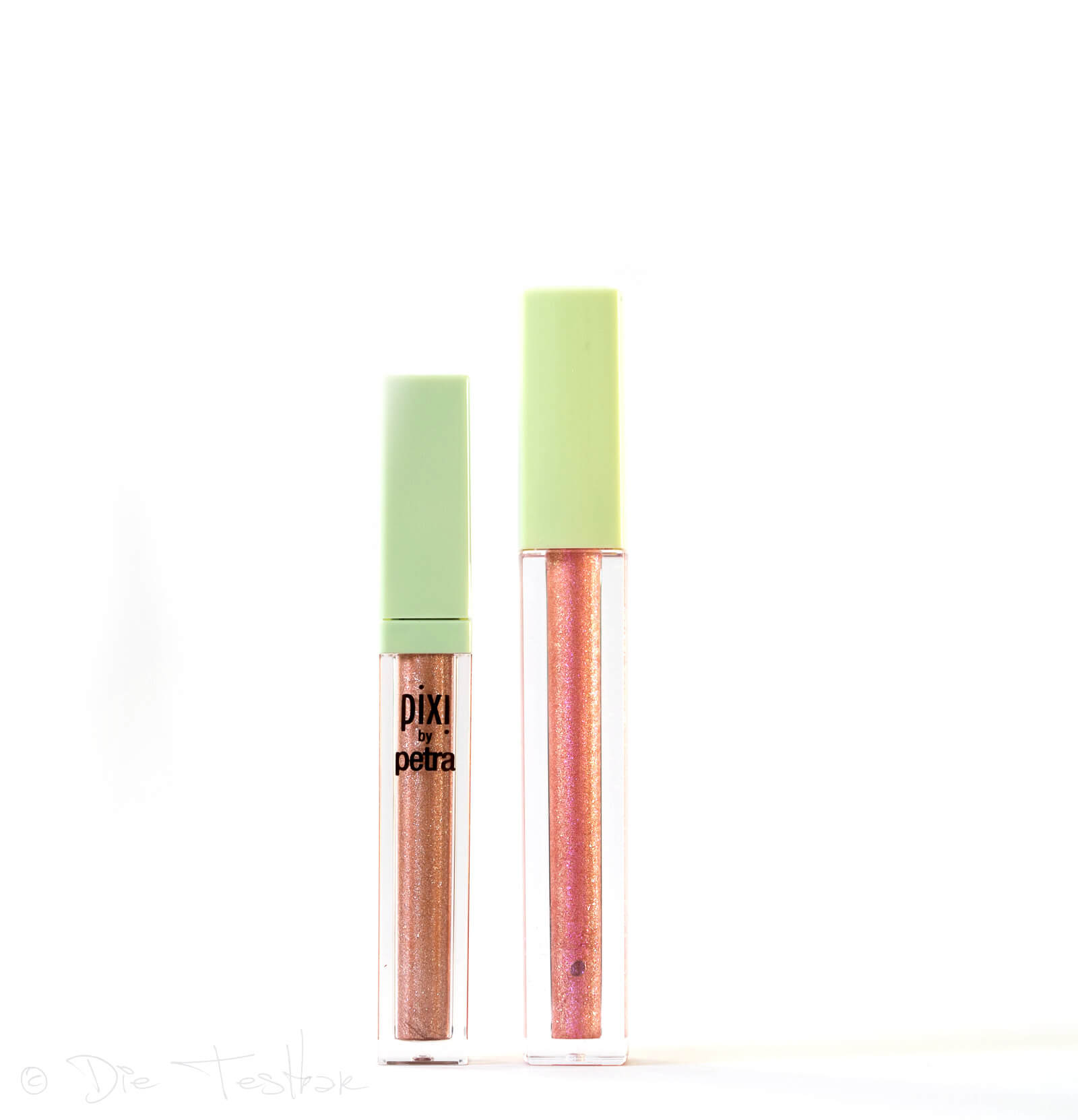Schimmer-Lidschatten und Lip Gloss - Liquid Fairy Lights & Lip Icing Kit Rose Lustre Make-up Set von Pixi